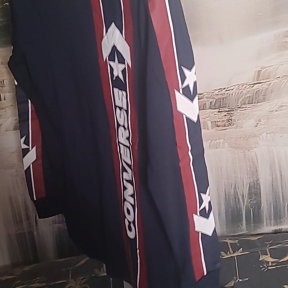New with tags! Converse Boys Large long sleeve navy knit Tshirt